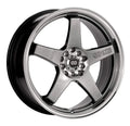 Enkei EV5 17" 4x100/108 Hyper Black