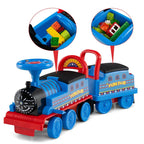 6V 2-Seater Ride On Train with Detachable Carriage, Under-Seat Storage, Whistle & Flashing LED Lights - Product image 27