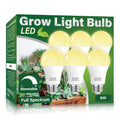 Wiyifada 6 Pack Grow Light Bulb Indoor Grow Light, A19 Full Spectrum Plan Light Bulb - Product image 1