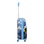 DC Comics Batman 21 in Kids Rolling Luggage, Hardshell Carry on Suitcase with Wheels, Blue