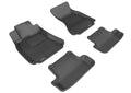 3D MAXpider L1AD02801509 - KAGU Floor Mat; Black; 4 pc.; Front and Rear;